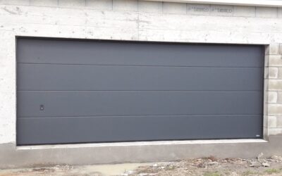 Porte Garage Sectionnelle Anthracite